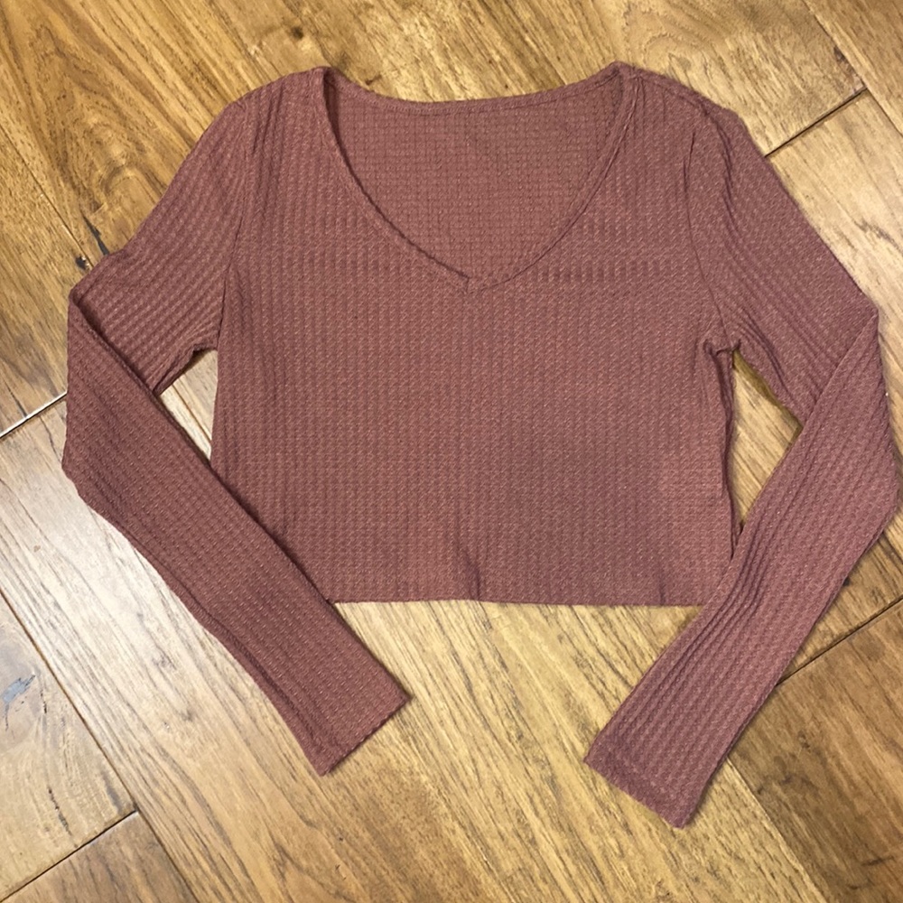 stretchy soft V-Neck sweater